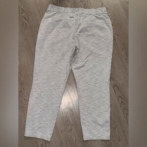 Lululemon Athletica Striped Gray Joggers Size 14